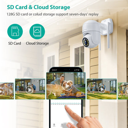 Wireless Outdoor WiFi IP Security Camera HD Night Vision