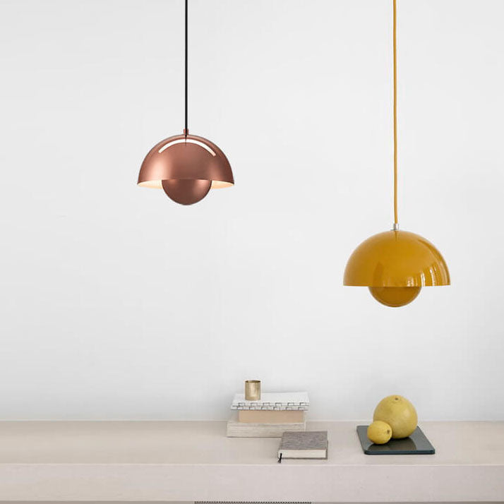 Simple Round Hanging Lamp