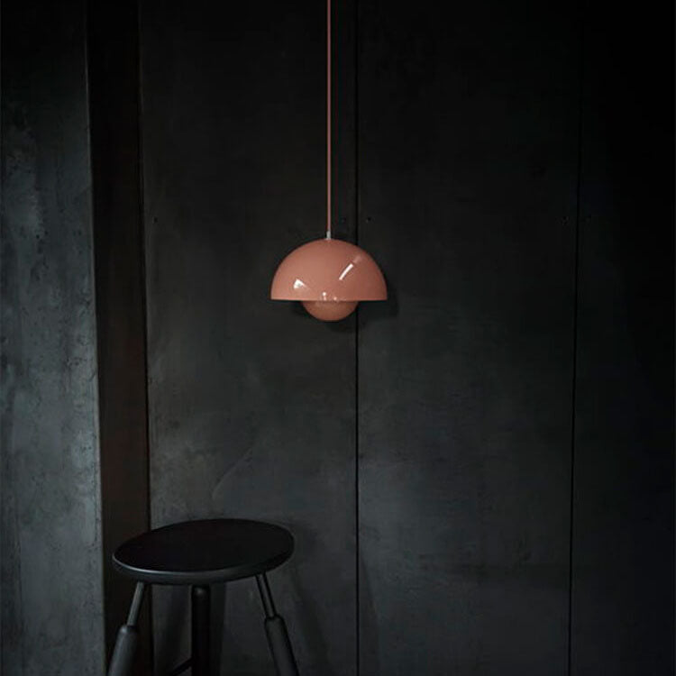 Simple Round Hanging Lamp