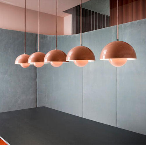 Simple Round Hanging Lamp