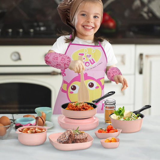 Kid Friendly 22 Piece Mini Play Kitchen Set - Pexav