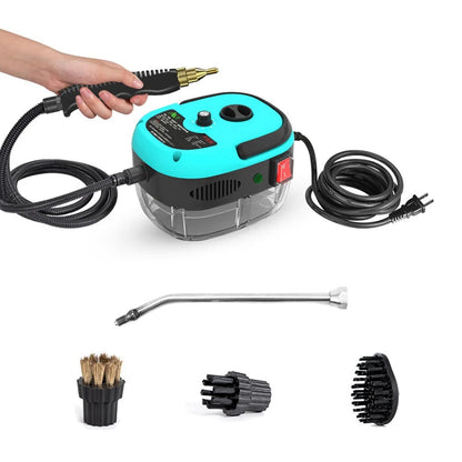 2500W Portable Handheld Steam Cleaner High Temperature Pressurised - Powerful Deep Cleaning for Kitchen, Car & Home