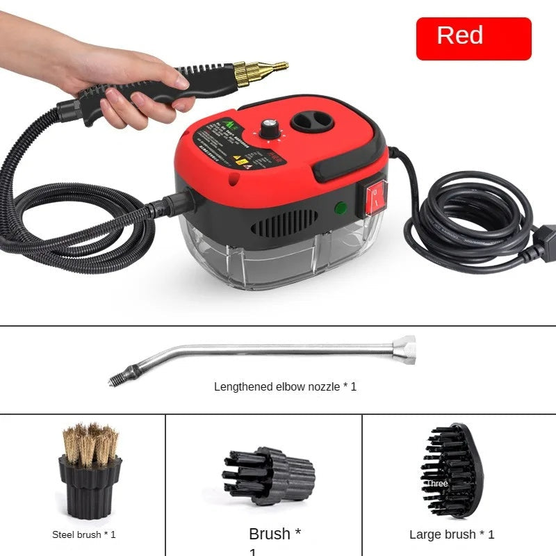 2500W Portable Handheld Steam Cleaner High Temperature Pressurised - Powerful Deep Cleaning for Kitchen, Car & Home