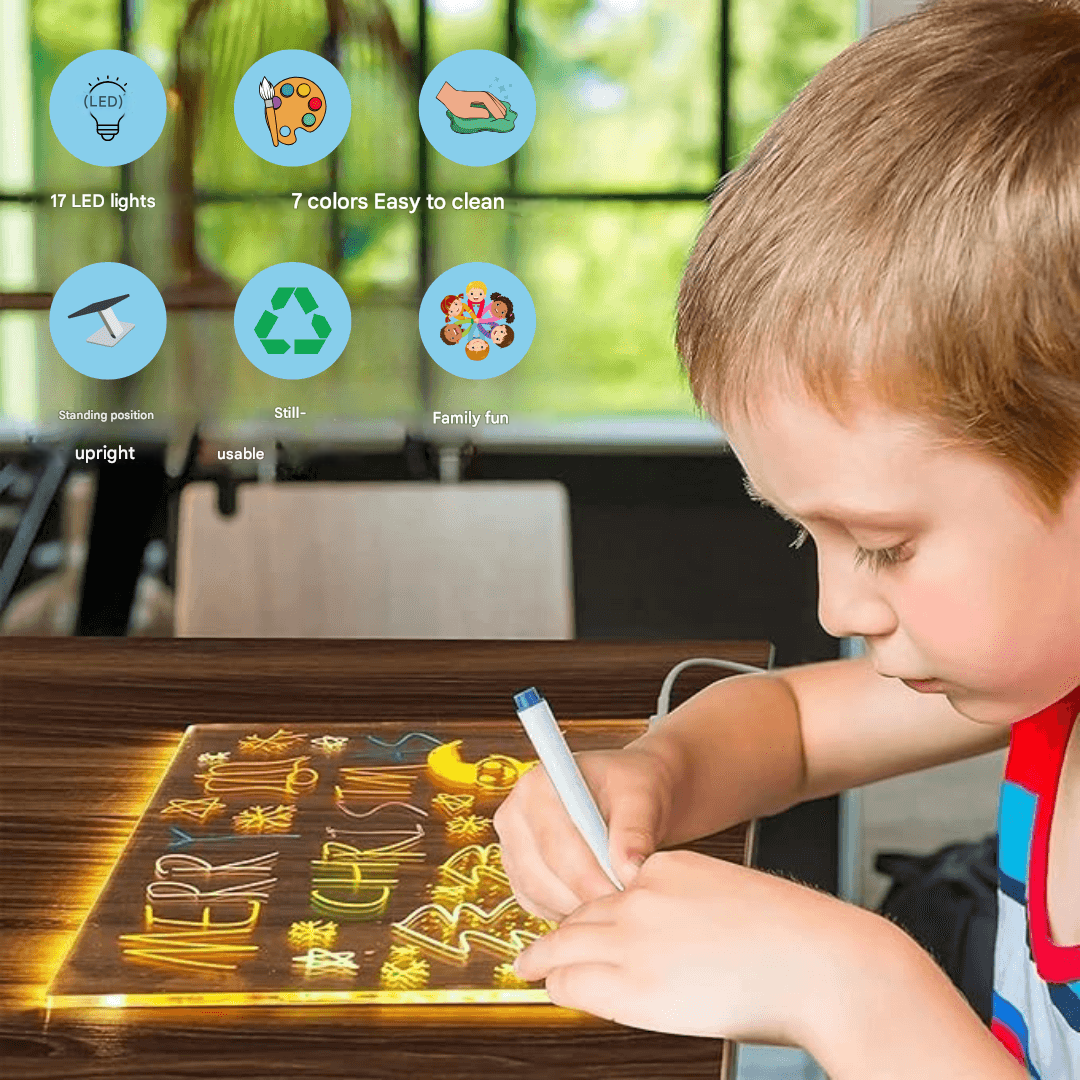 Colorful Kids LED Sign Board