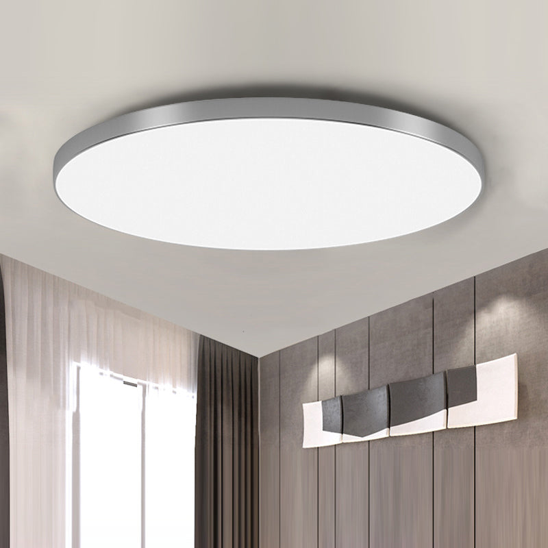 Sleek Circular LED Ceiling Fixtures Flush Mount Light
