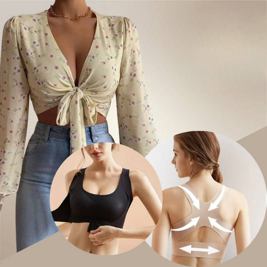 ComfortFit Posture Corrector Sports Bra - Pexav