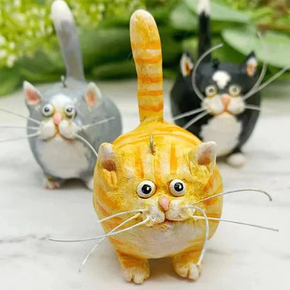 Small Cute Cat Collectible Figurine