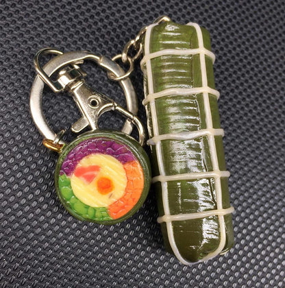 Traditional Vietnamese Rice Cake Keychain - Pexav