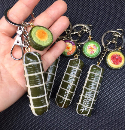 Vietnamese "Banh Chung" Keychain