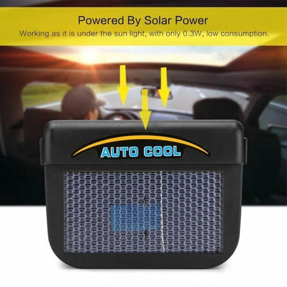 Universal Car Auto Solar Window Vent Fan
