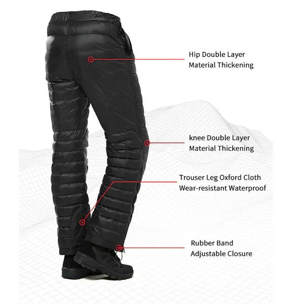 Warm Waterproof Insulated Snow Pants