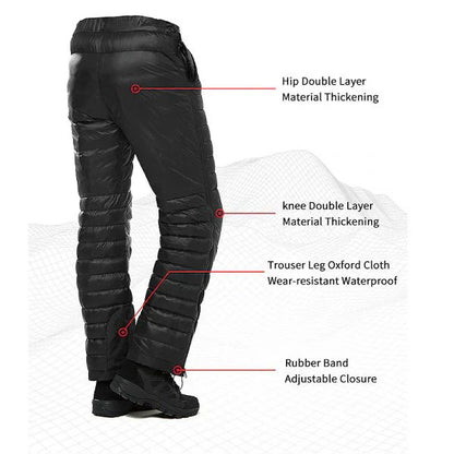 Warm Waterproof Insulated Snow Pants