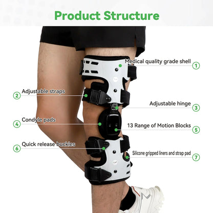 Supportive Hinged Knee Support
