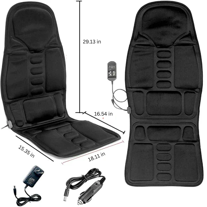 Therapeutic Heated Massage Seat Cushion