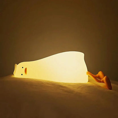 Fun Kids Nightlight - Colorful Soft Lamp with Rechargeable Battery