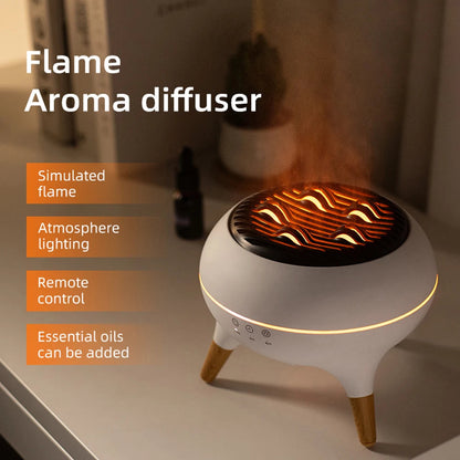 Colorful Ocean Flame Essential Oil Diffuser