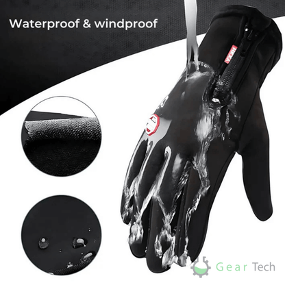 Warm Waterproof Gloves for Skiing and Winter Sports