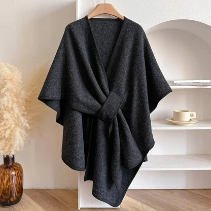 Waterproof Women's Wrap Coat Warm & Chic Outerwear