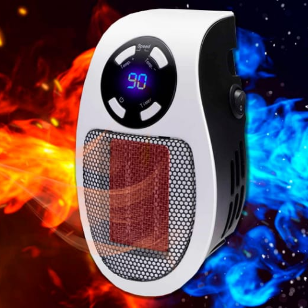 Compact Energy Saving Plug In Room Heater - Pexav