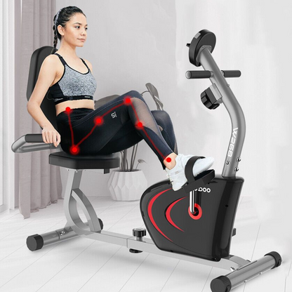 Comfortable Home Exercise Bicycle – Electronic Fitness Cycle