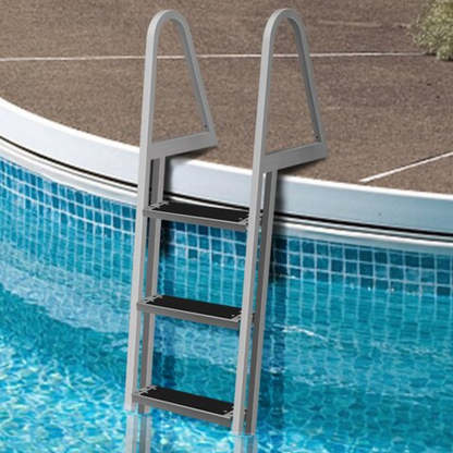 Sturdy Pool Boat Dock Step Ladder System - Pexav