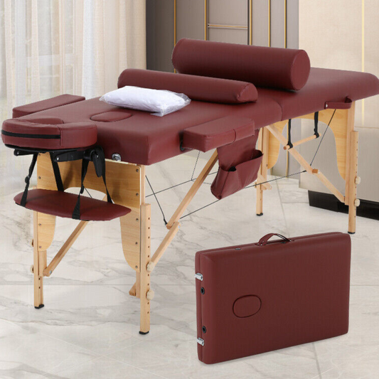 Strong Portable Adjustable Massage Table Set - Pexav