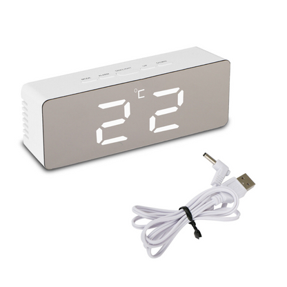 Sleek Modern LED Digital Desk Alarm Clock