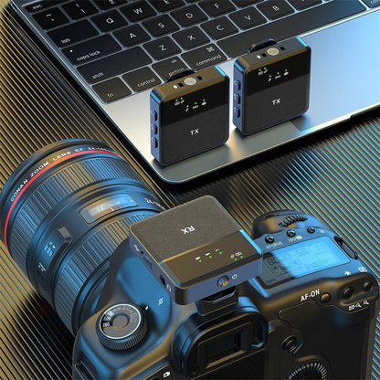 Compact Clip On Bluetooth Microphone