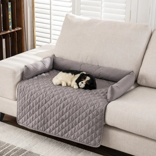 Pet Hair Resistant Plush Dog Couch Cover - Pexav