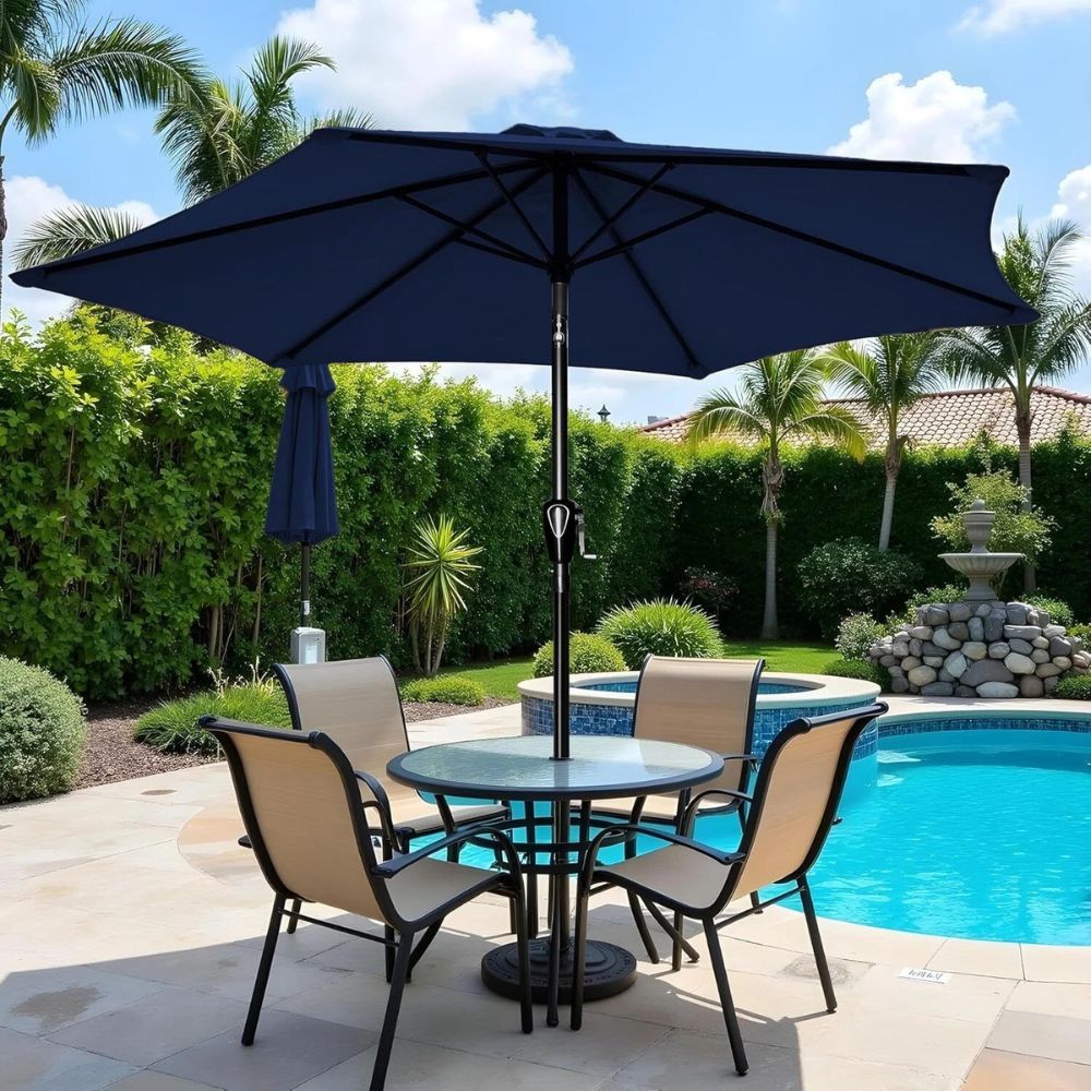Waterproof Garden Yard Sun Shade Umbrella