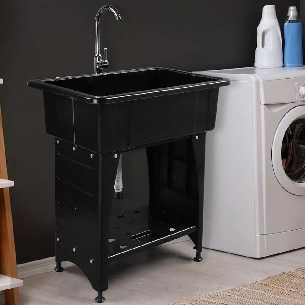 Standalone Heavy Duty Laundry Sink Basin