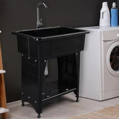 Standalone Heavy Duty Laundry Sink Basin