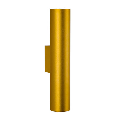 Silver Tube Dual Wall Light