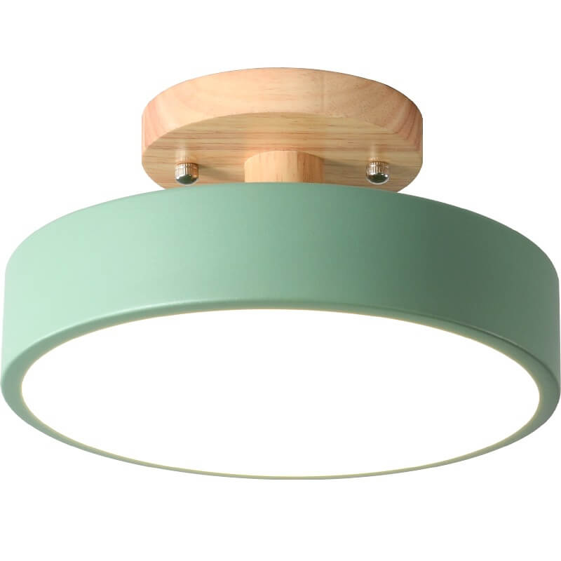 Simple Round LED Ceiling Light – Modern Flush Mount