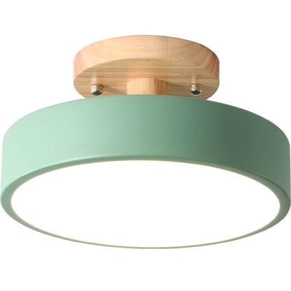 Simple Round LED Ceiling Light – Modern Flush Mount