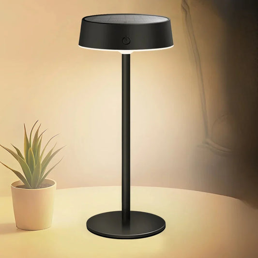 Bright Portable Solar Powered Outdoor Lamp with 3 Lights - Pexav
