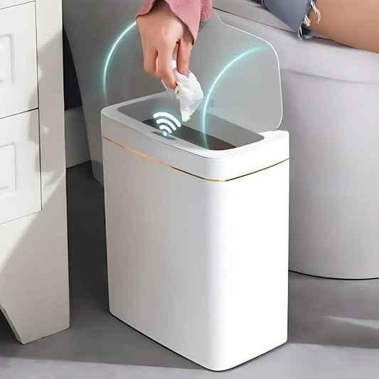 Touchless Sensor Kitchen Trash Can - Pexav