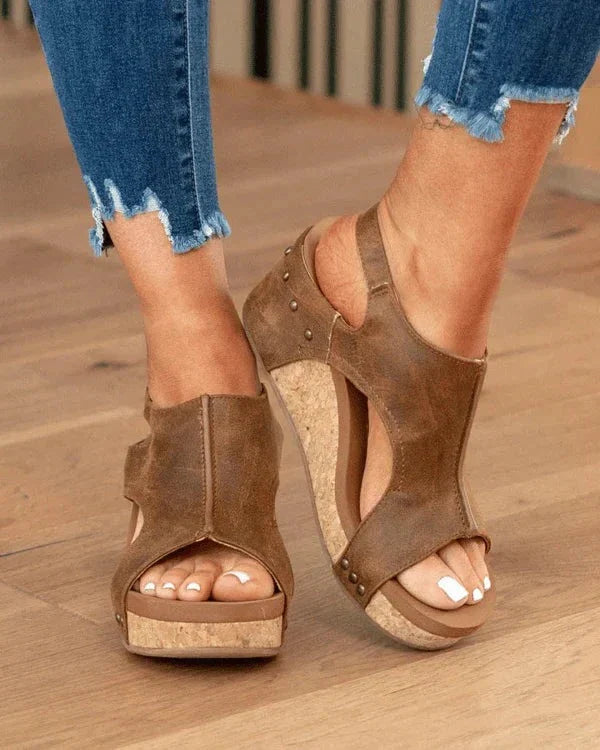 Comfortable High Heel Orthotic Sandals for Women