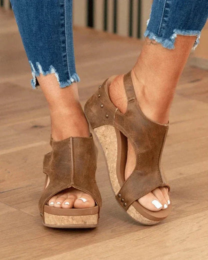 Comfortable High Heel Orthotic Sandals for Women