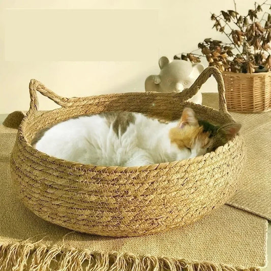 Cozy Plush Pet Bed with Washable Cover - Pexav