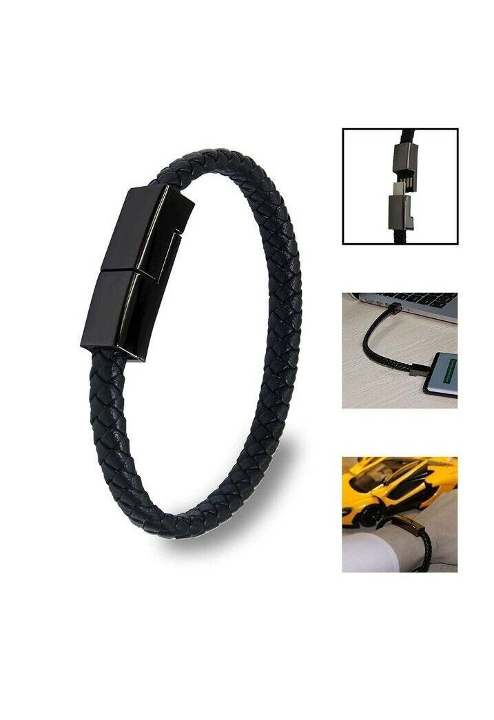 Smartphone Power and Sync Wristband