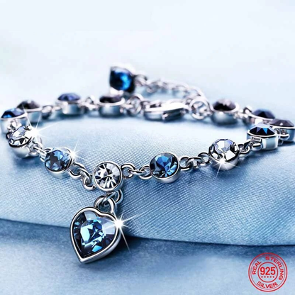 Sparkling Sea Crystal Jewelry Bracelet