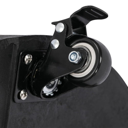 Sturdy Garden Umbrella Stand with Rolling Wheels