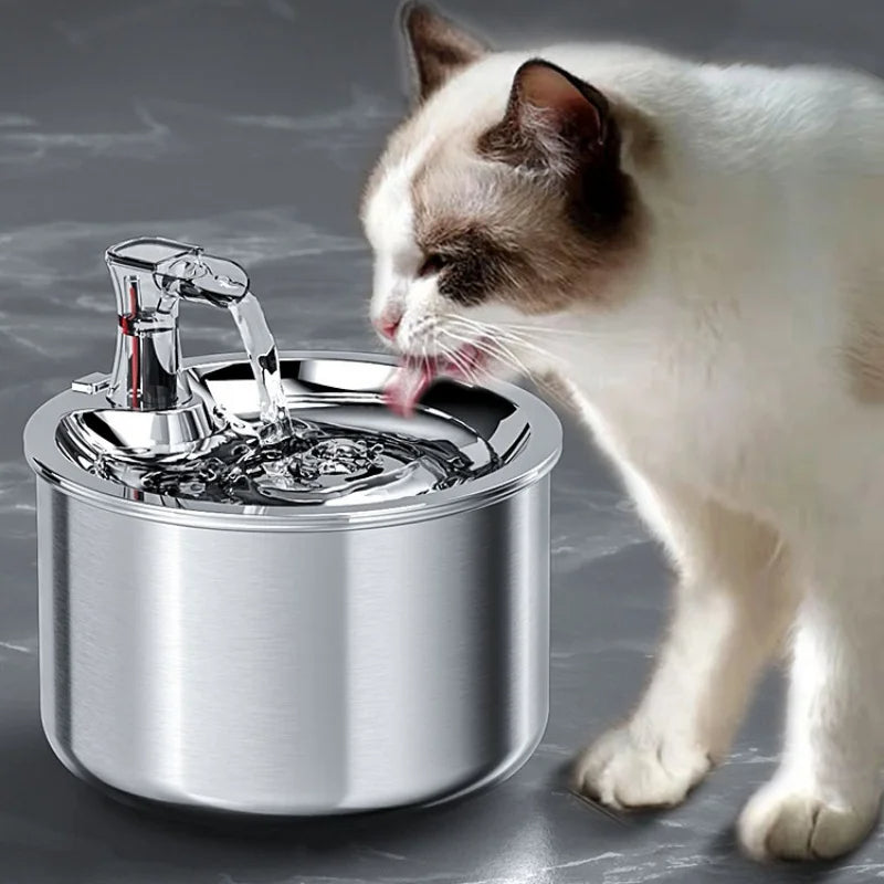 Automatic Pet Water Fountain with Purifier and Detector - Pexav