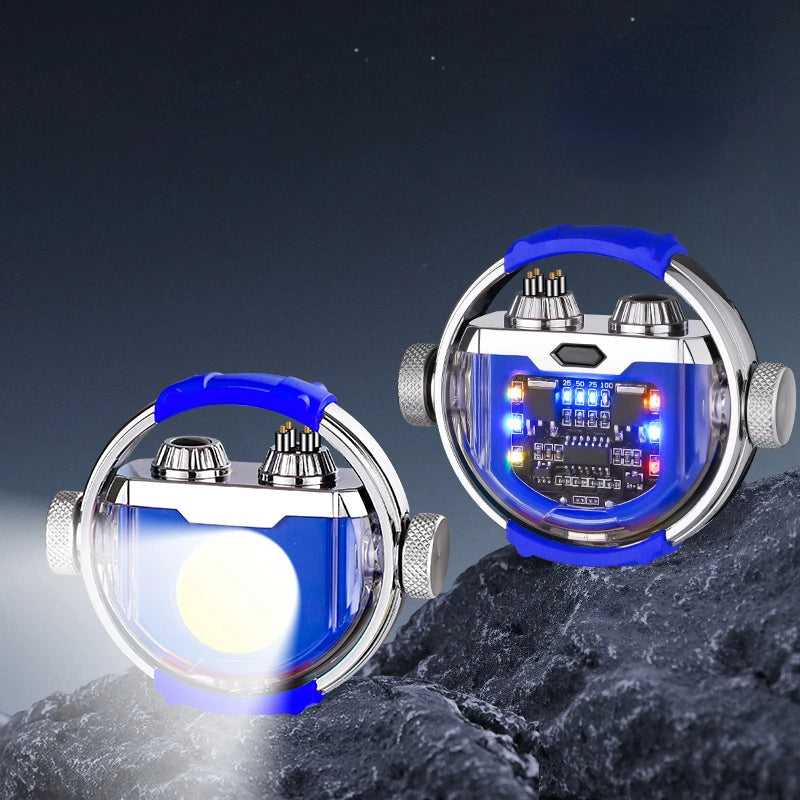 Unique Round LED Plasma Lighter Arc Lamp