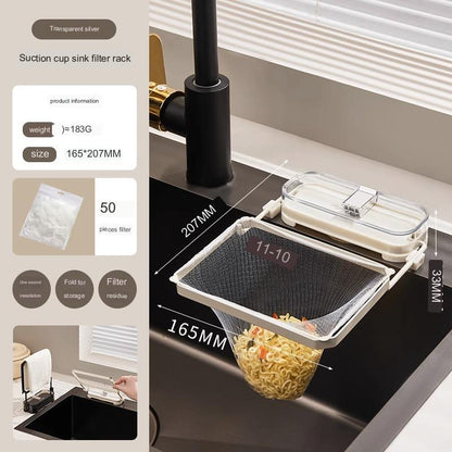 Stainless Kitchen Sink Drain Organizer Rack