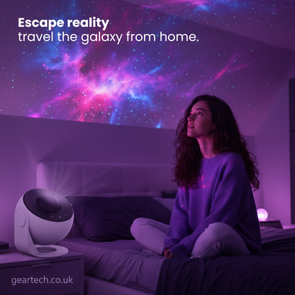 Cosmic Night Light Projector Lamp for Bedroom