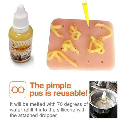 Satisfying Stress Ball Toy with Refillable Liquid