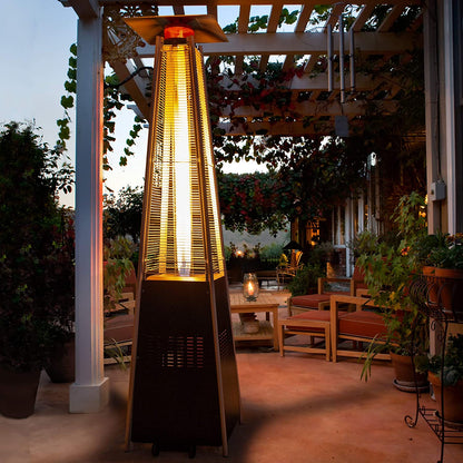 Commercial Outdoor Gas Patio Heater Fire Pit Table Lamp