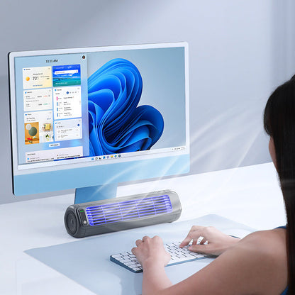 Compact Battery Powered Cooling Fan – Wireless Desk Air Cooler